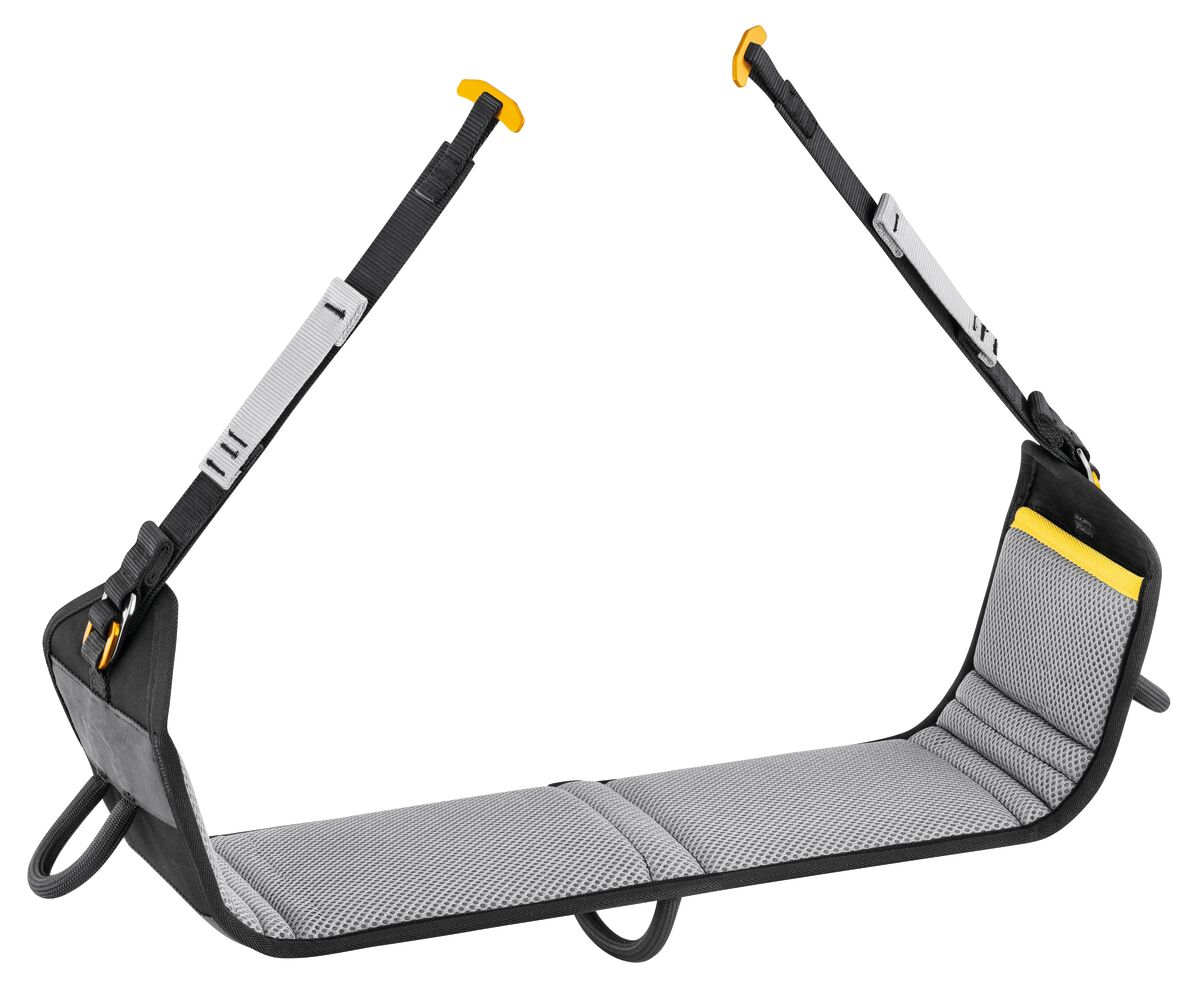 PODIUM, Comfortable work seat designed for prolonged suspension 