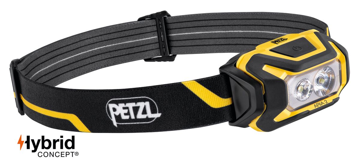 ARIA® 2, Ultra-compact, durable, and waterproof headlamp, designed