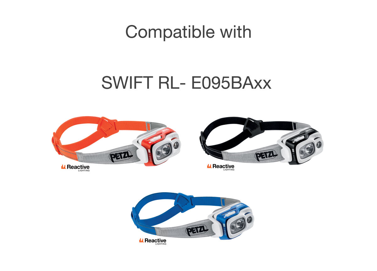 PETZL - PETZL SWIFT RL 900lm E095BA0-1 未使用品 PETZL SWIFT RL Headlamp - 900 lumens