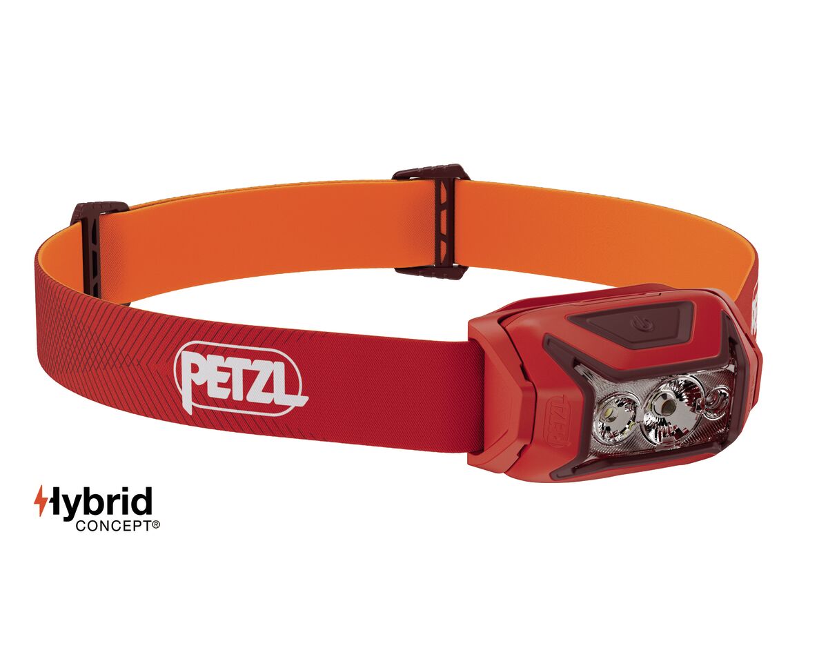 ACTIK®, Powerful, easy-to-use headlamp with red lighting