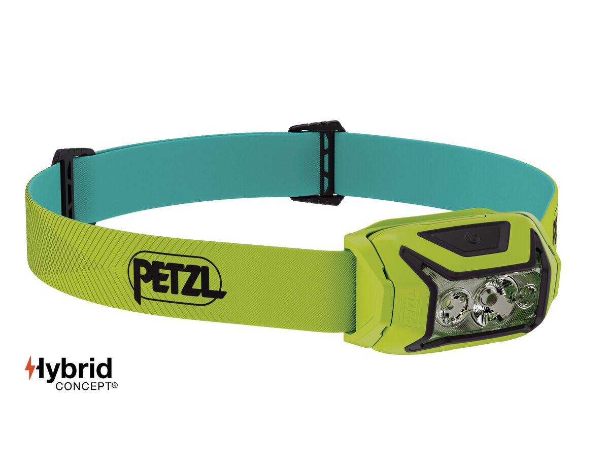 ヘッドライト　Petzl ACTIK 450ルーメン ACTIK®, Powerful, easy-to-use headlamp with red lighting