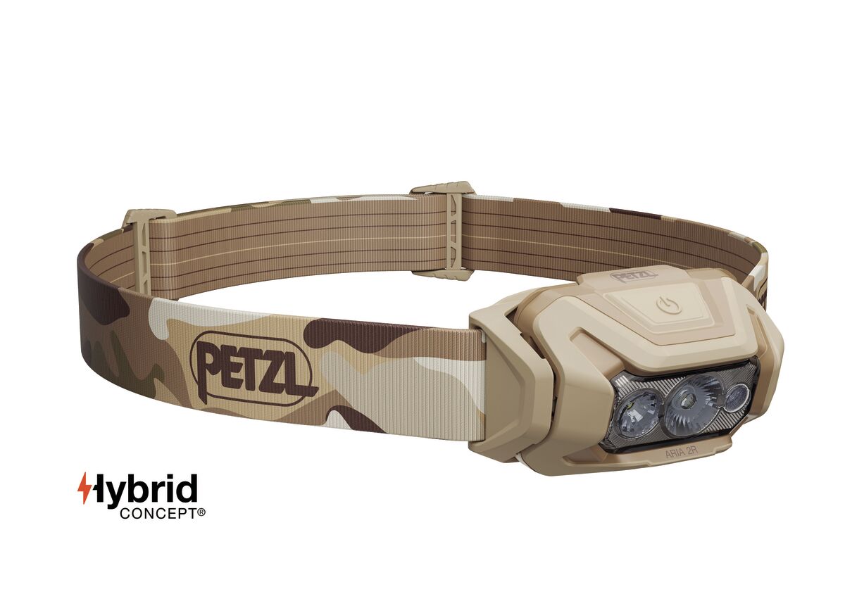 ARIA® 2R RGB, Waterproof, rechargeable, and powerful headlamp with
