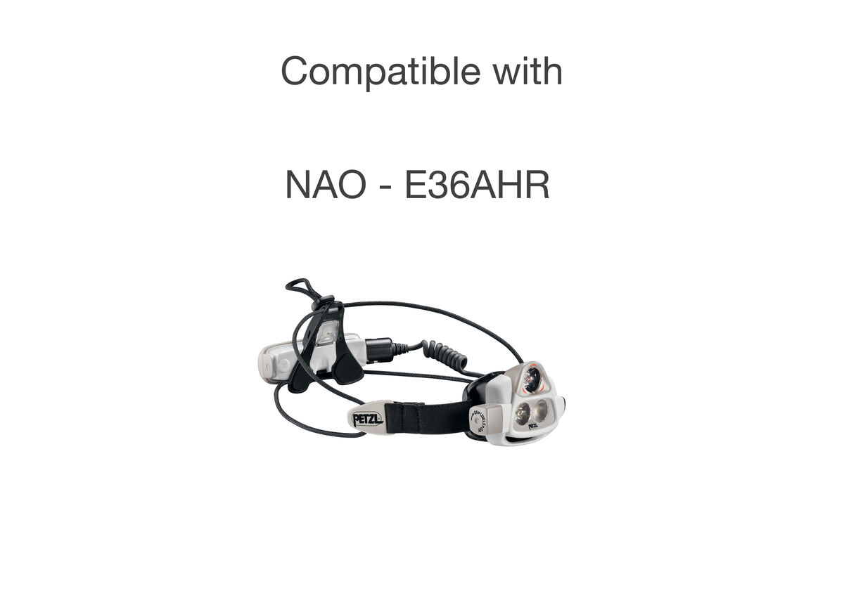 NAO® Belt Kit, Extension cord and belt clip for the NAO