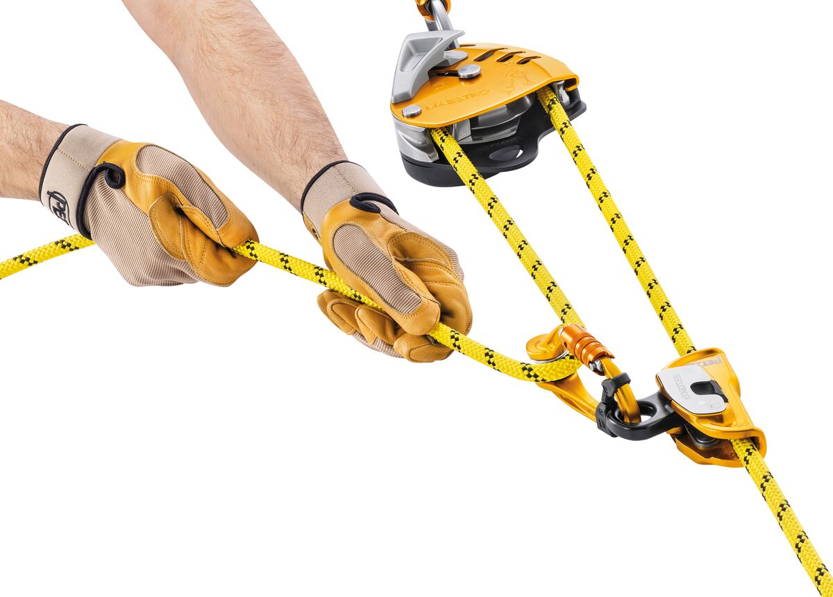 MAESTRO® S, Descender with integrated progress-capture pulley for 