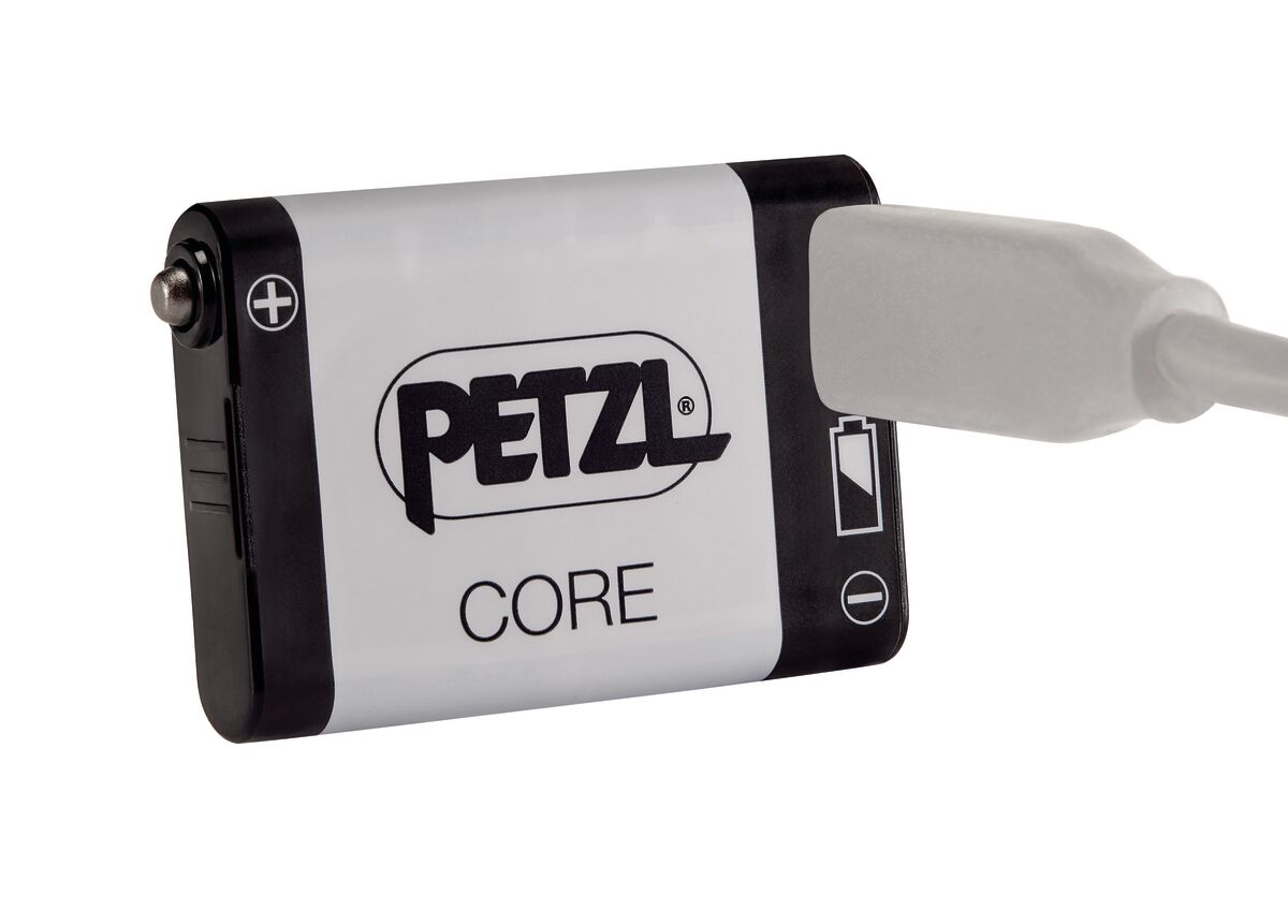 【新品】　Petzl ARIA 2 RGB　コアUSB充電バッテリー　セット売り CORE, Rechargeable battery compatible with Petzl headlamps