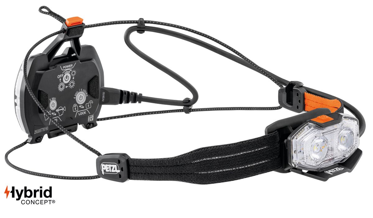 NAO® LT, Lightweight and rechargeable headlamp with rear red