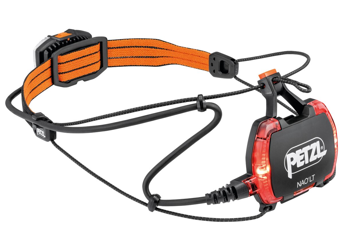 NAO® LT, Lightweight and rechargeable headlamp with rear red