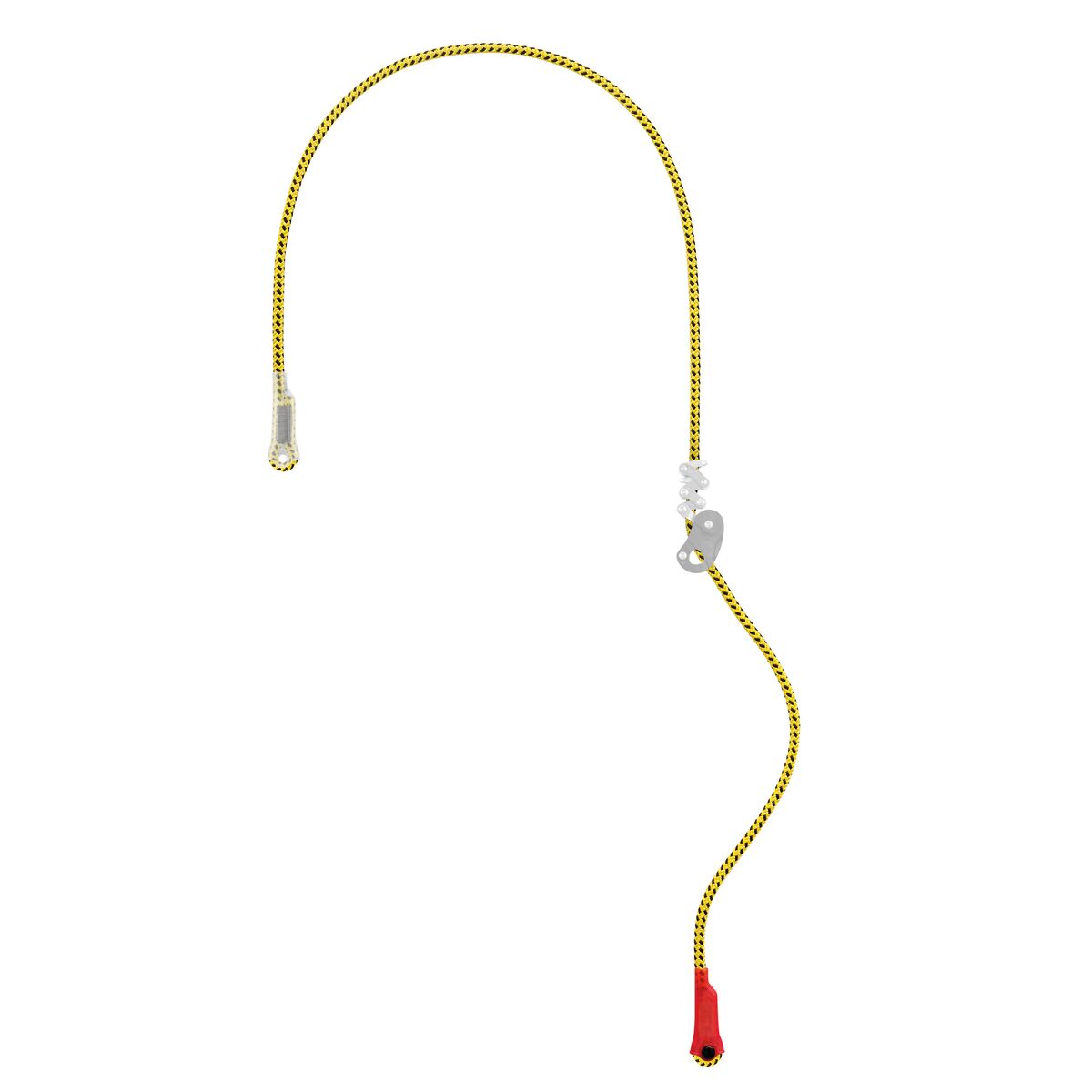 PETZL Zillon5.5m アーボリスト ポジショニング 造園 ZILLON, Adjustable work-positioning lanyard for tree care - Petzl USA