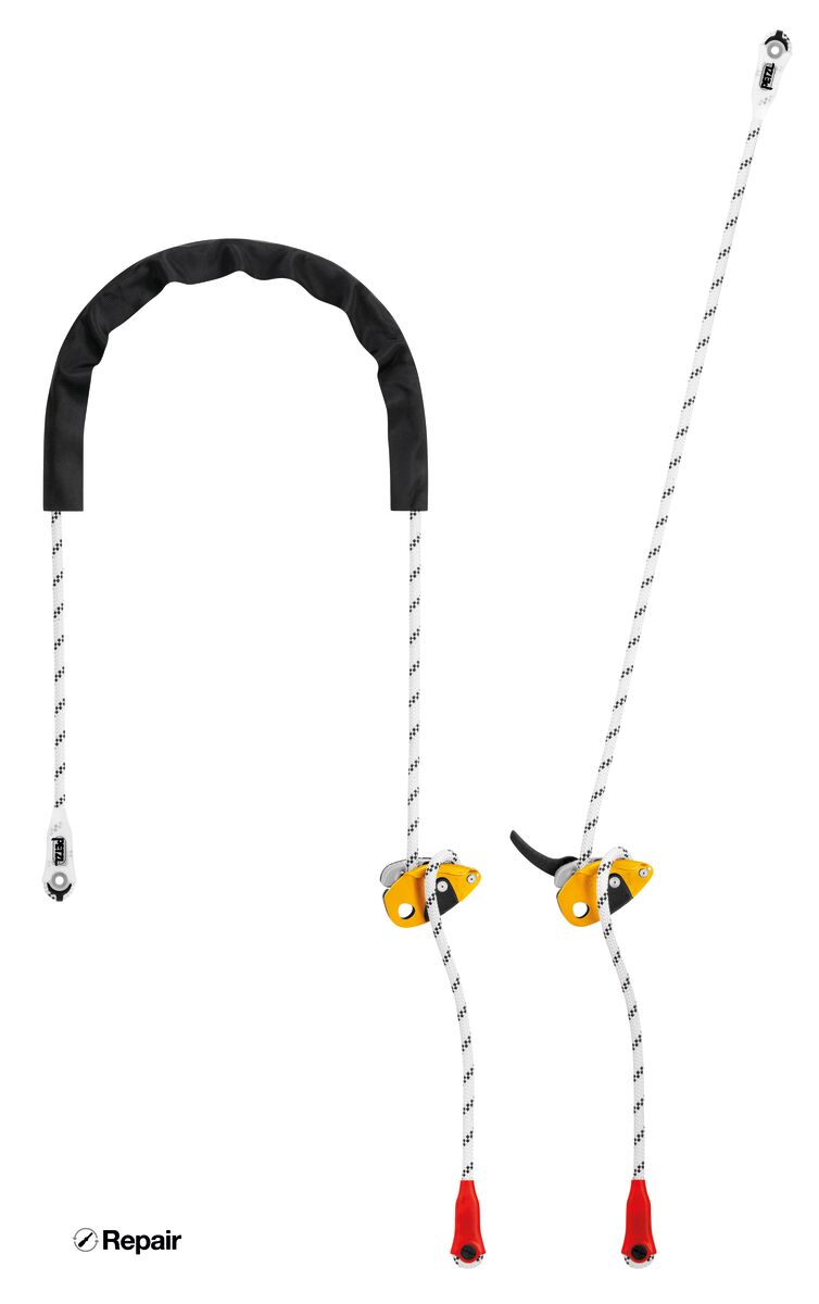 GRILLON, Adjustable lanyard for work positioning - Petzl USA