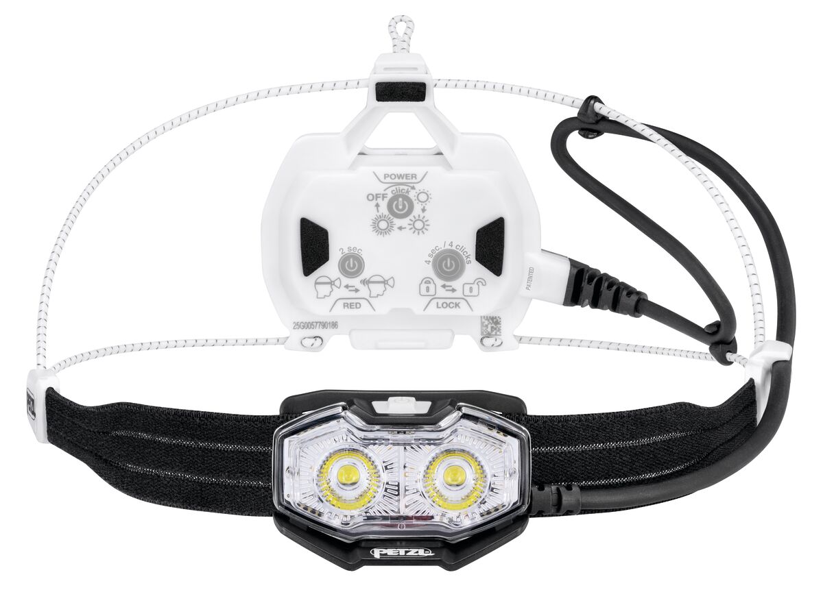 NAO® LT, Lightweight and rechargeable headlamp with rear red