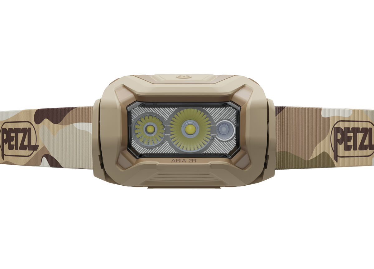 ARIA® 2R RGB, Waterproof, rechargeable, and powerful headlamp with