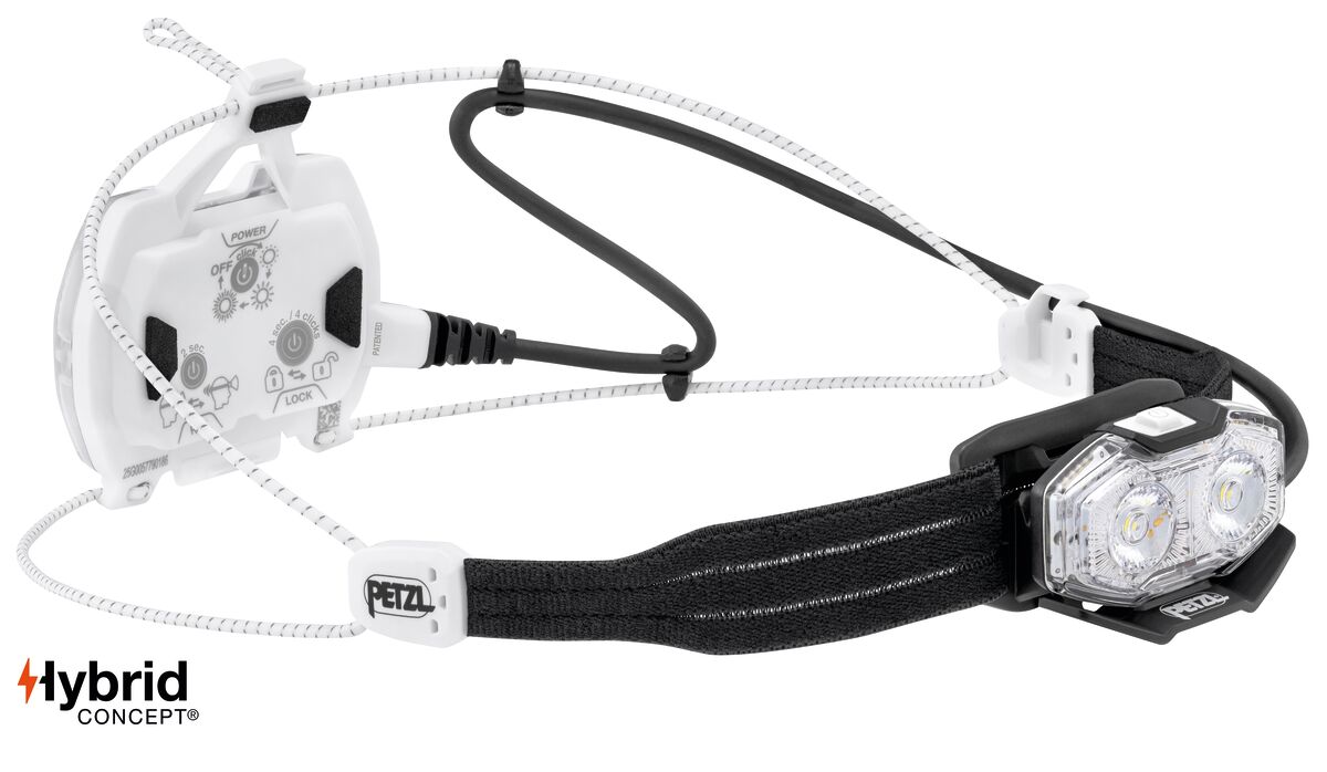 NAO® LT, Lightweight and rechargeable headlamp with rear red