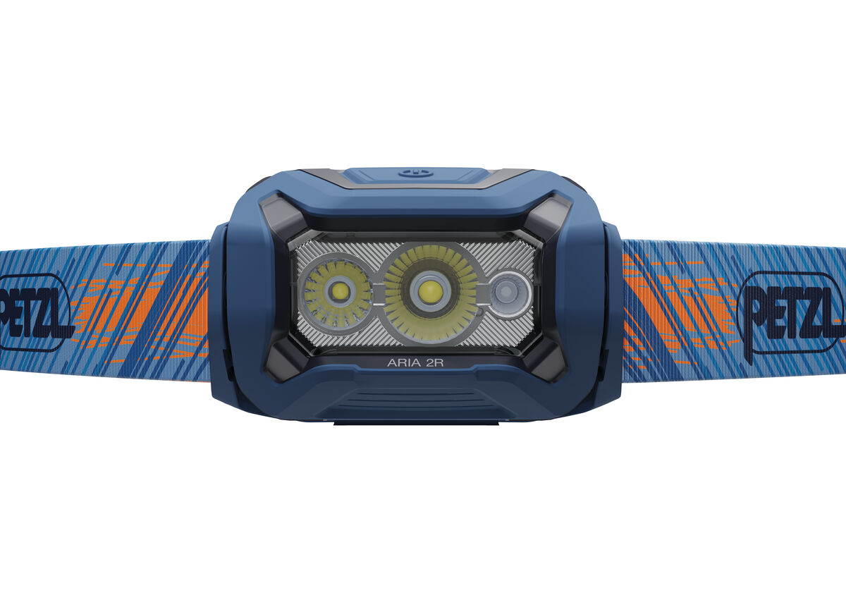 ARIA® 2R RGB, Waterproof, rechargeable, and powerful headlamp with