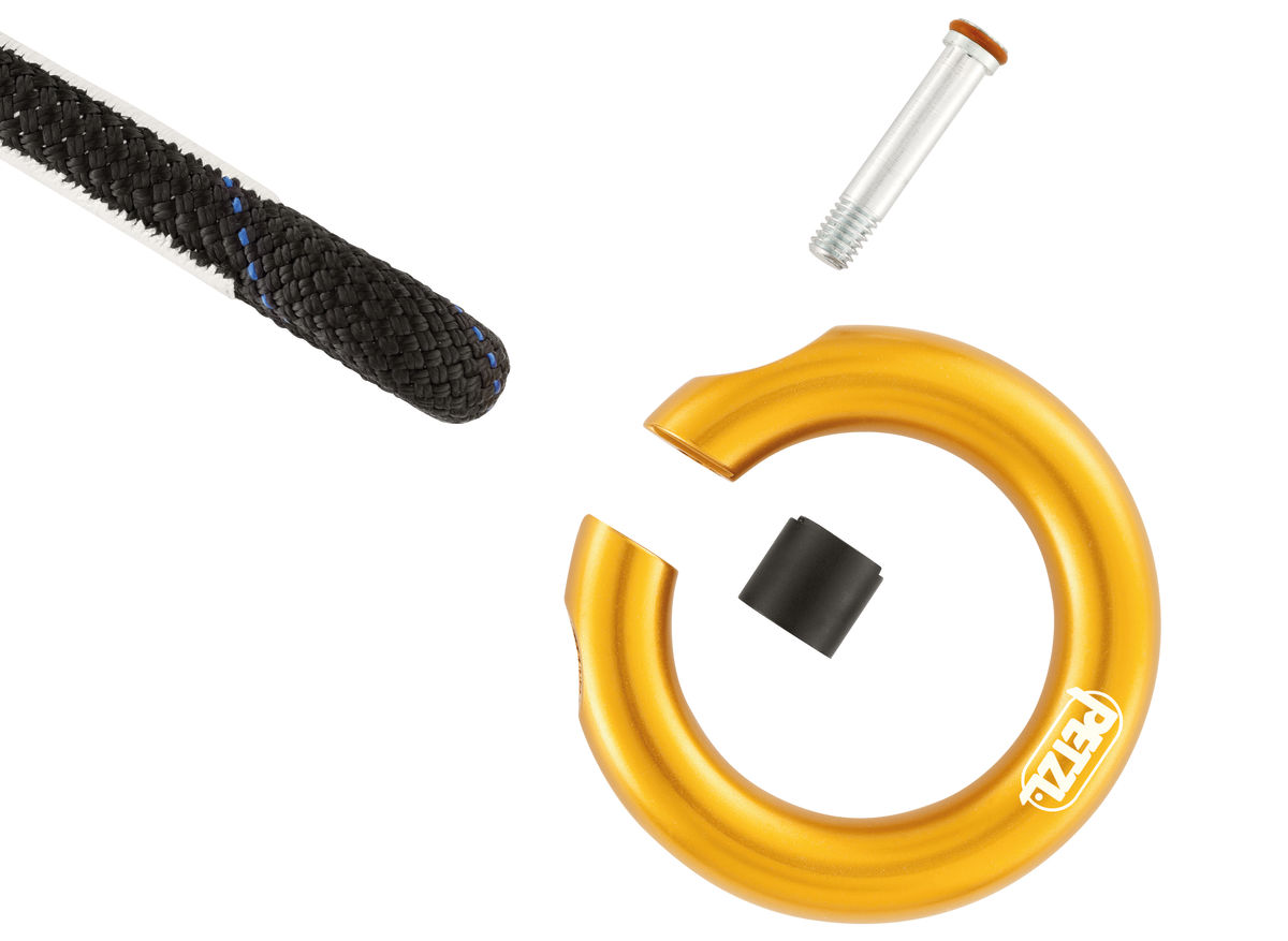 RING OPEN, Anillo con cierre multidireccional - Petzl España