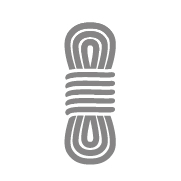 Corde Dynamique PETZL PASO GUIDE – Demi-corde Fine Et Légère Pour Glace Et Alpinisme Technique, Traitement Hydrofuge UIAA, 40 G/m