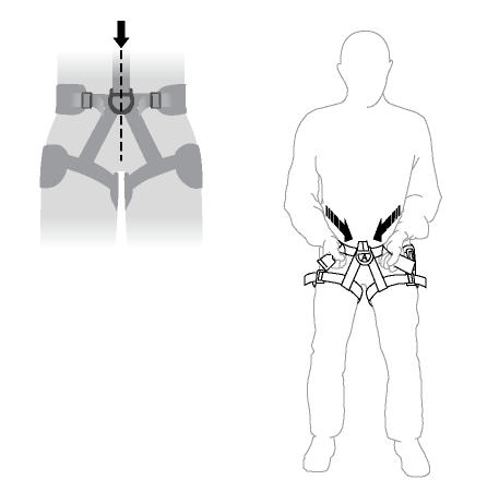 Imbracatura PETZL AVAO BOD Taglia 2 - Per Lavoro In Altezza E Sospensione - Comoda E Sicura - Foto 8
