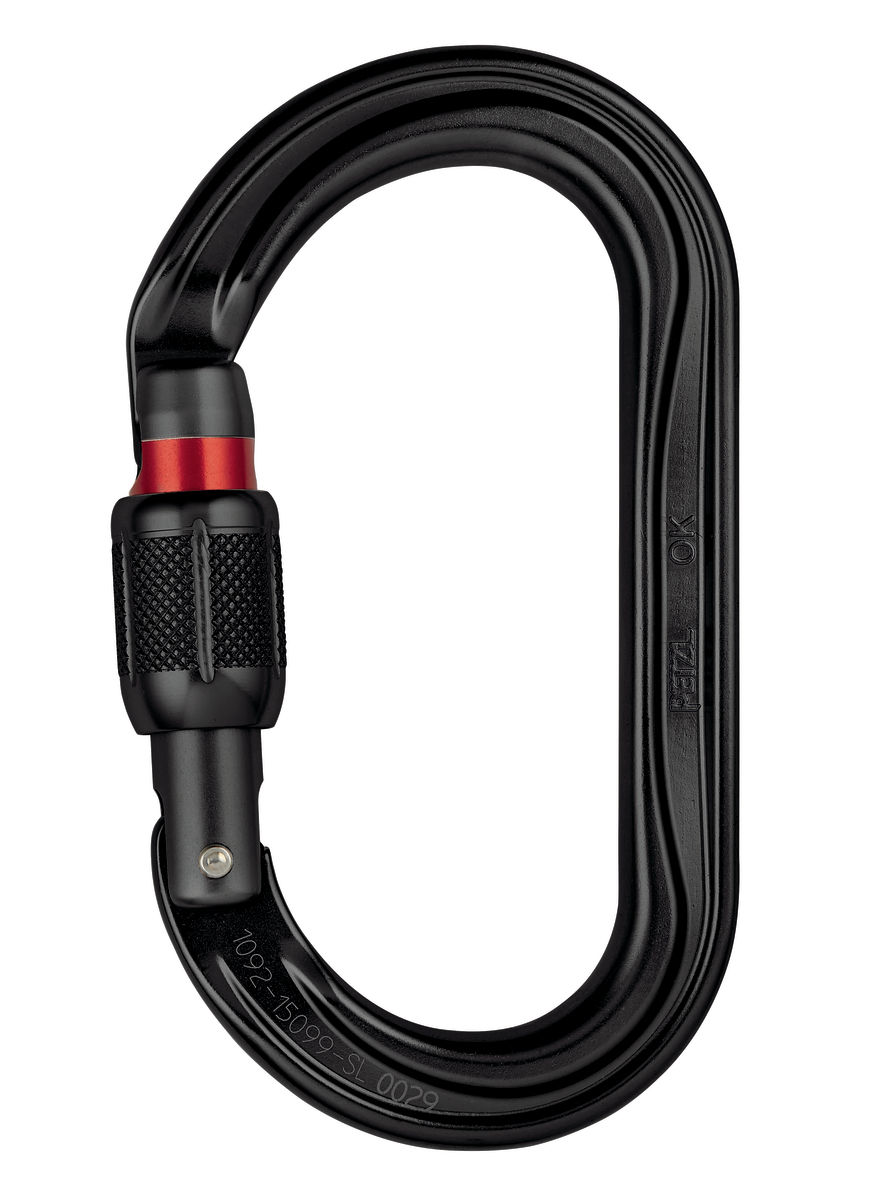 Mosquetón de Escalada Petzl OK Ball Lock Carabiner