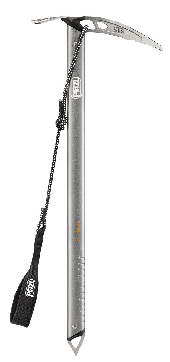 GLACIER, Lightweight performance ice axe for glacier travel