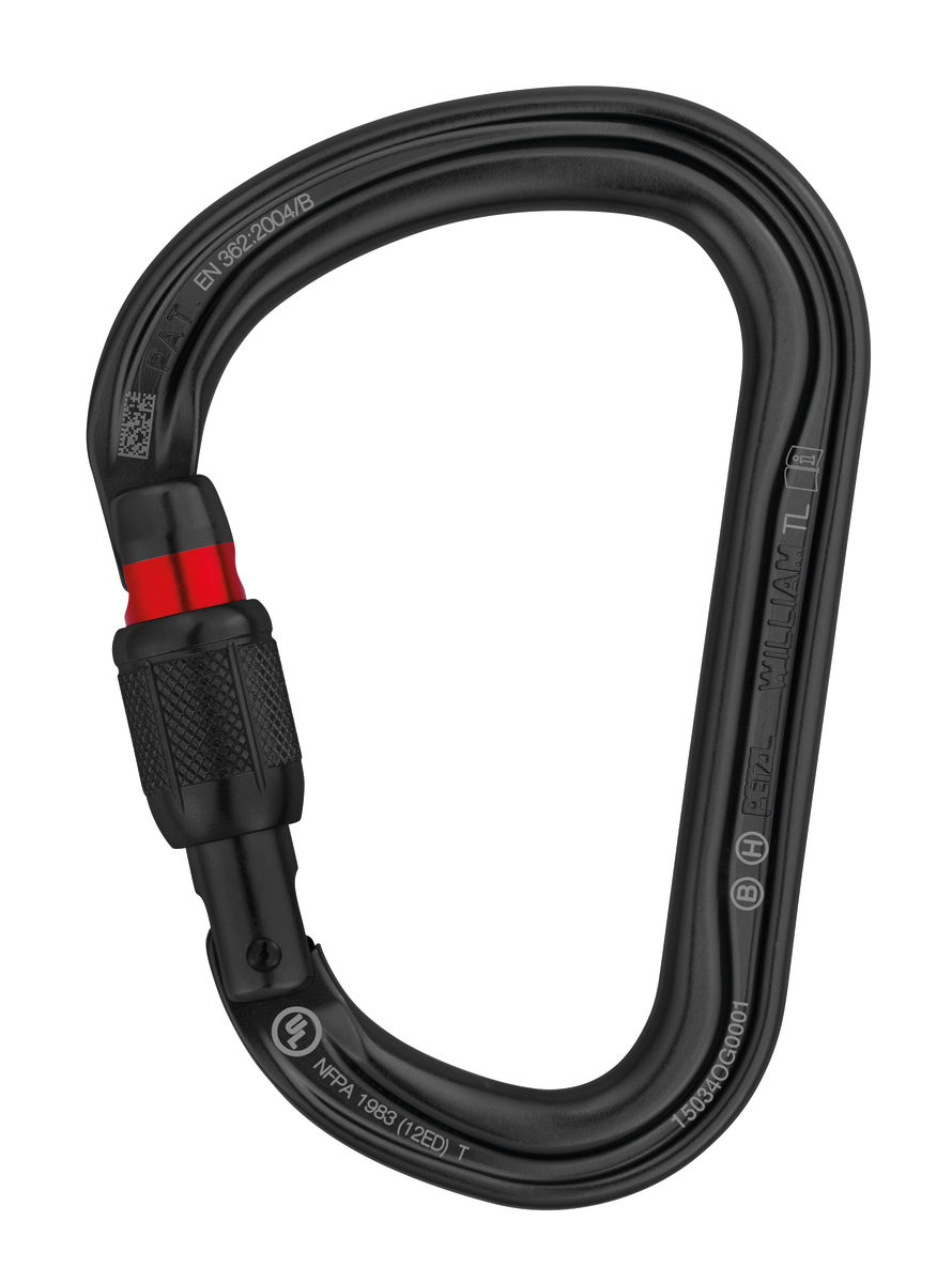 Mousqueton grande capacité PETZL William Triact-Lock