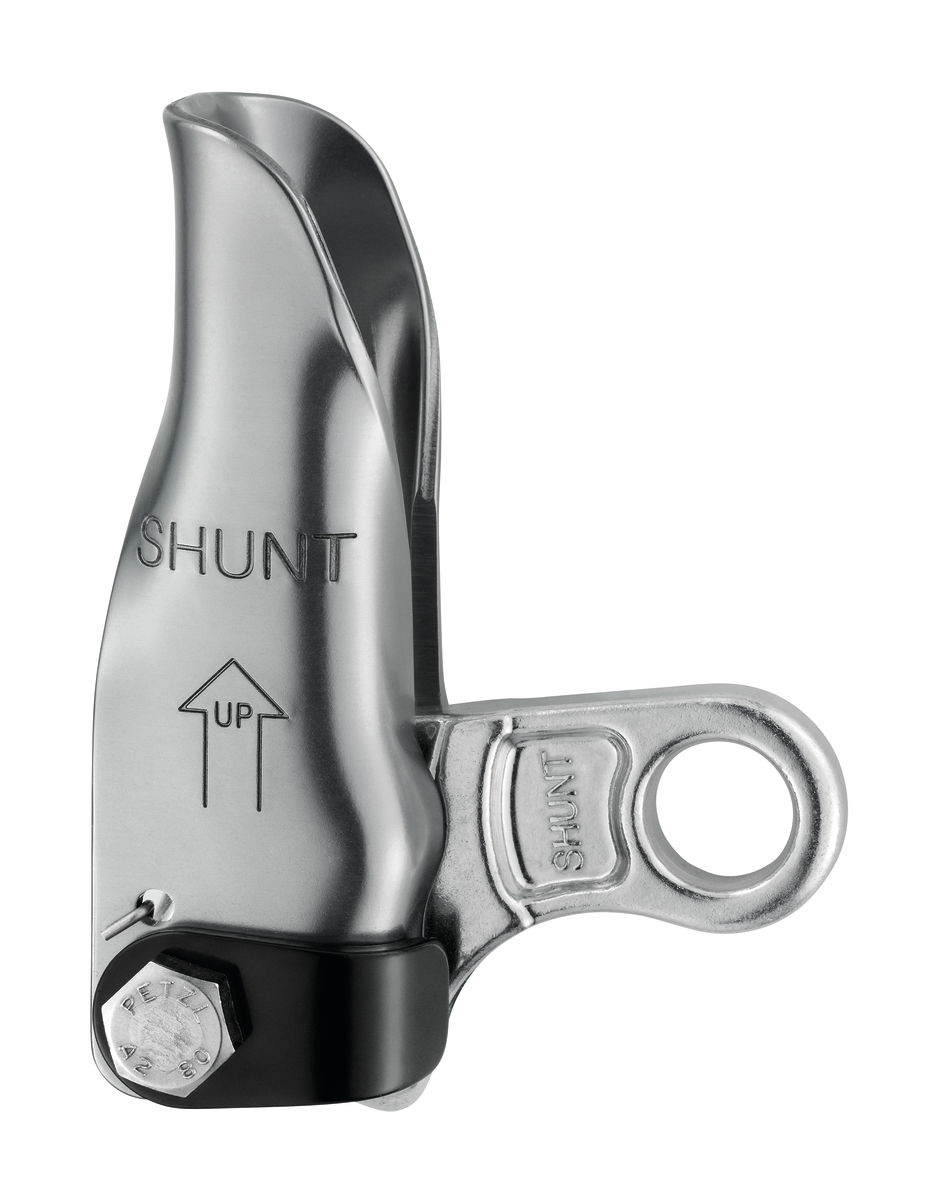 SHUNT, Rappel back-up device - Petzl USA