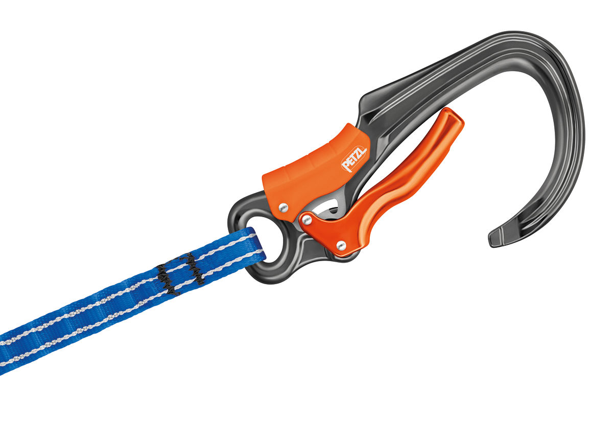 SCORPIO EASHOOK, Via ferrata lanyard with EASHOOK carabiners and anti-twist  system - Petzl Other