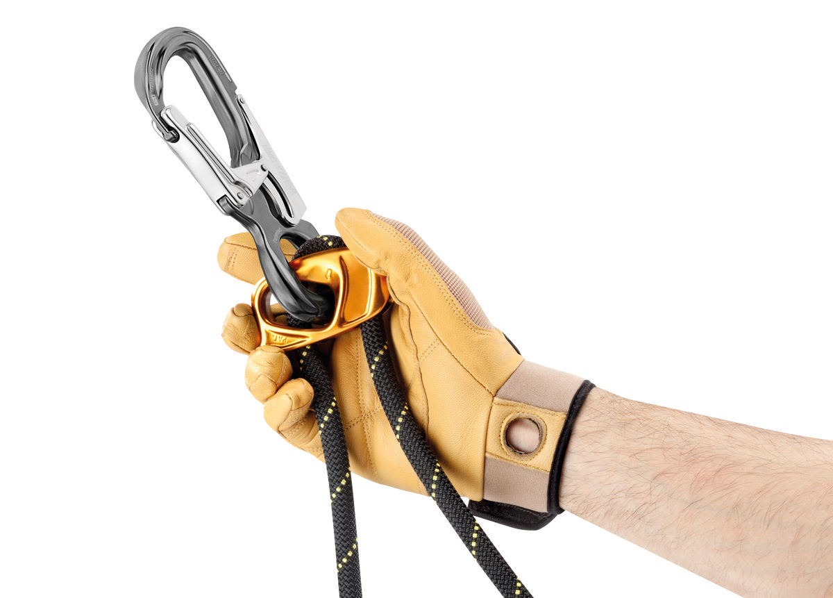登山用品 PETZL EASHOOK OPEN EASHOOK OPEN, Connector with gated connection point for