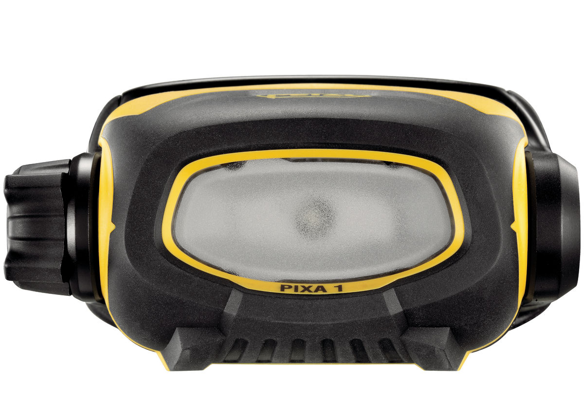 Linterna frontal Petzl PIXA 1, 60 lm, alcance 15 m, batería AA, ATEX