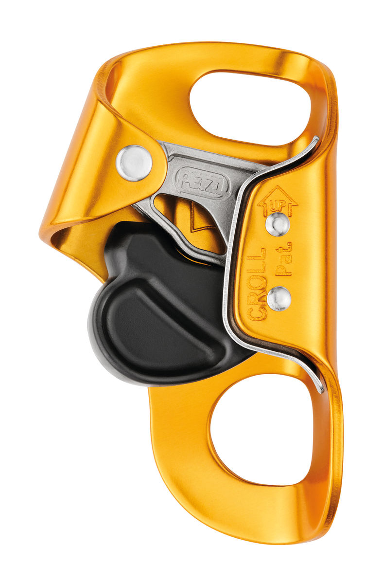 PETZL - PETZL CROLL ペツル クロール S CROLL® S, Reinforced chest ascender for thin to medium