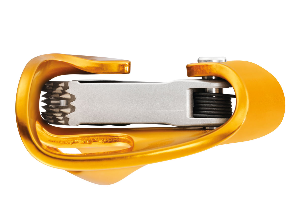 Petzl Ascension Yellow Gold Right Rope Ascend Right Blocker Yellow