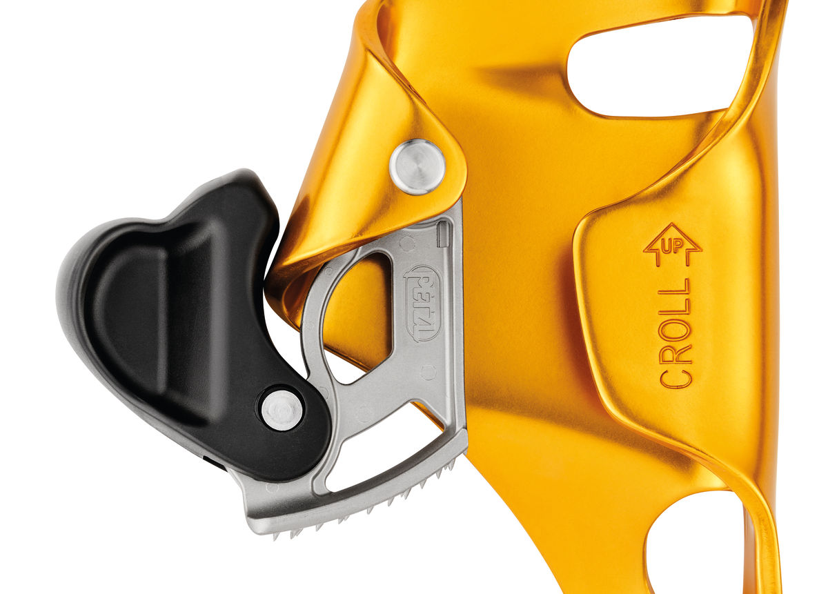 CROLL® L, Chest ascender for large diameter ropes - Petzl USA